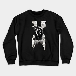 king rap symbol vintage style Crewneck Sweatshirt